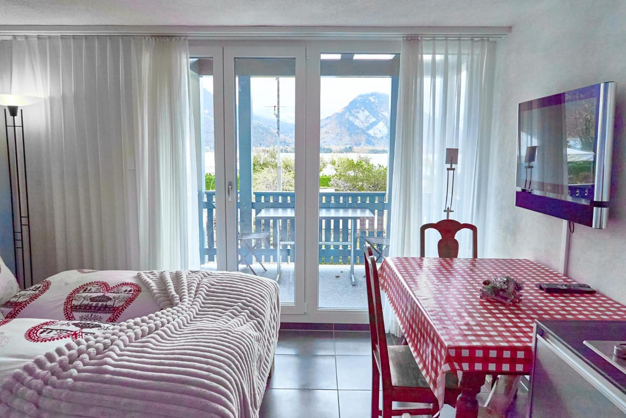 Lake Apartment By Interlaken Därligen Esterno foto